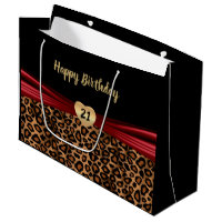 Söten bryner Leoparddesign