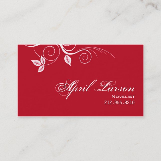 Söten lämnar 1 - visitkort (Framsida)