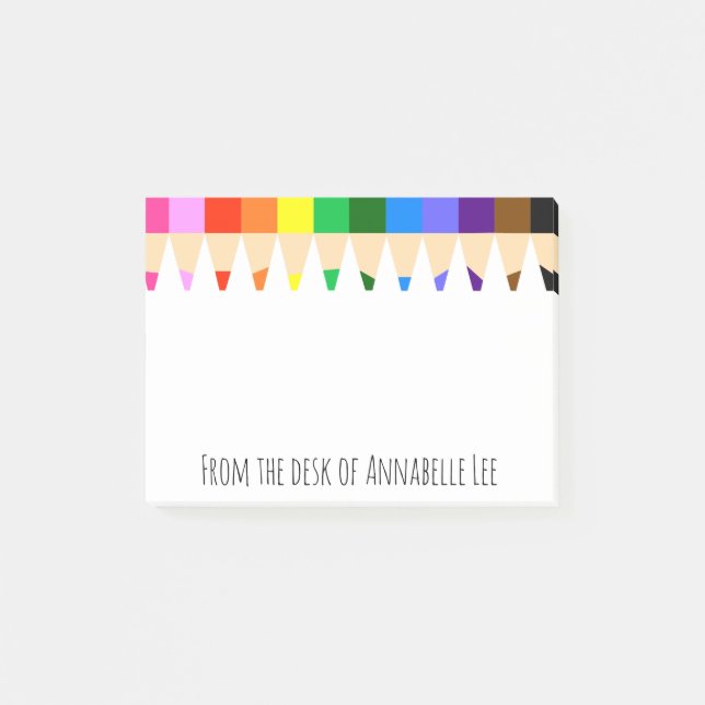 Söten ritar post-it block (Framsida)
