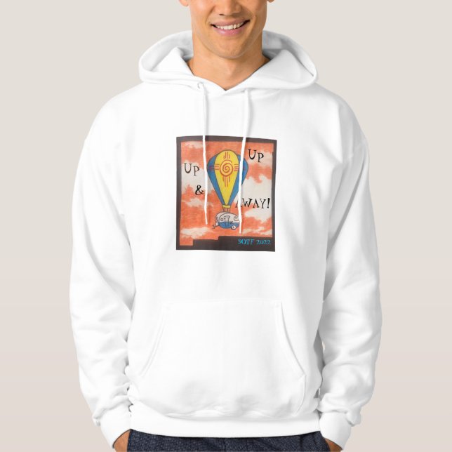 SOTF Upp och bort Svettskjorta Hoodie (Framsida)