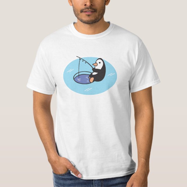 Sötfiskepenguin Tee Shirt (Framsida)