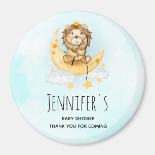 Sötfiskets Lejona vattenfärgsbabyskor Magnet