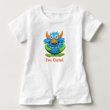 Sötfläckad monster Cute Baby Halloween