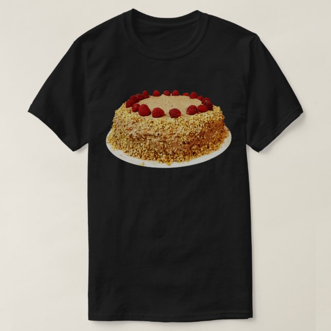 Sötfoderfrusen kummel med Chopped Nöt och Rasp T Shirt (Design framsida)