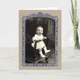 Sötfoto för cute Okänd Baby hittades Kort