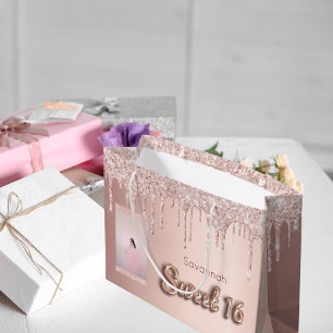 Sötfotografi 16 ro glitter anpassningsbar  guld 16