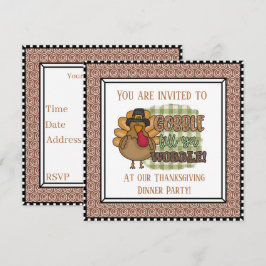 Sötgubbel Thanksgiving i party