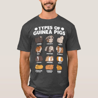 Sötguineansk och ynklig guineansk Gris Cute Pet Kä T Shirt