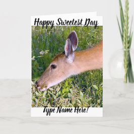 Söthälsningskort, Doe Helgdag Card Helgkort