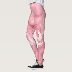 Sötharmoni: Candy Marble för Tallrikar Leggings