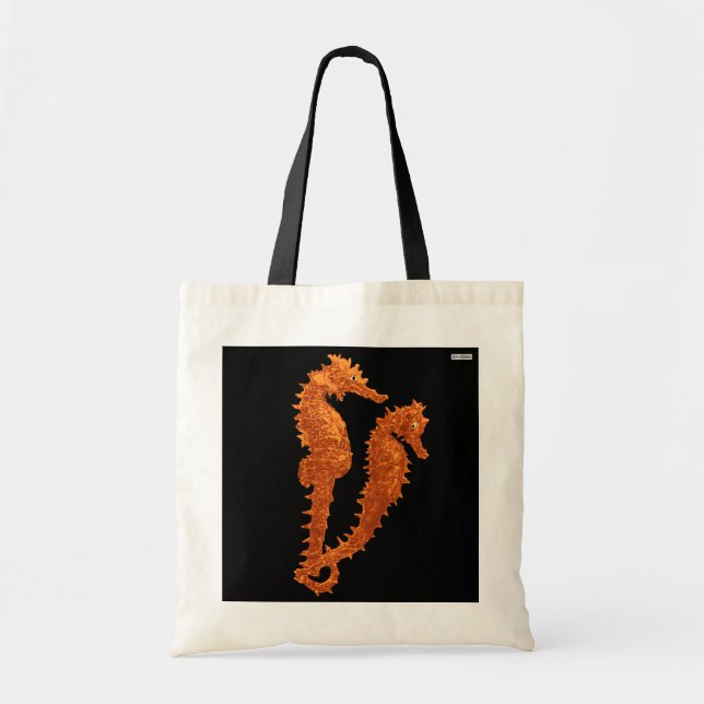 Söthästarnas död (Orange) Tygkasse (Framsidan)
