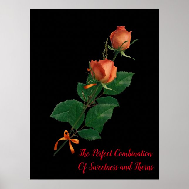 Söthet och Thorns Poster (Framsidan)