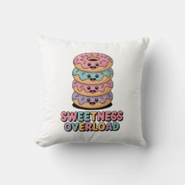 Söthet Överbelastning | Donut Kids Kudde