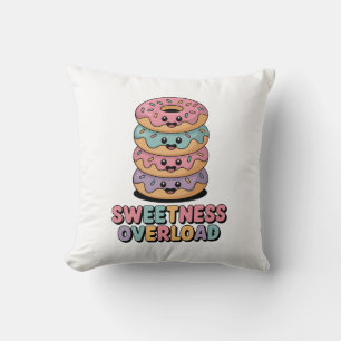 Söthet Överbelastning Donut Kids Kudde