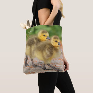 Söthet på Parad: Kanada Goose Goslings Tygkasse