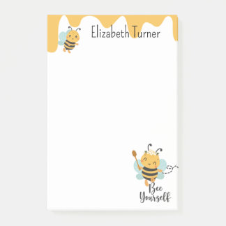 Söthonung & Humla Bee Yourself personalize Post-it Block