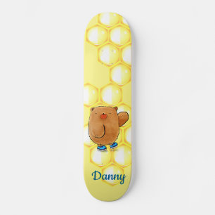 Söthonungsbjörn Mini Skateboard Bräda 18,5 Cm