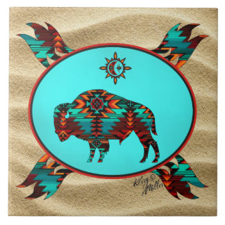 Söthwest Buffalo Ceramic Tile Kakelplatta