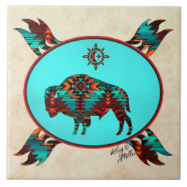 Söthwest Buffalo Ceramic Tile Kakelplatta