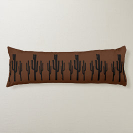 Söthwest Desert Saguaro Cactus Rustic Body Pillow Kroppskudde
