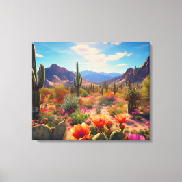 Söthwest Desert Stretched Kanvastryck