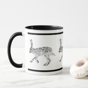 Söthwest Jackkanit Design Black and White Mugg