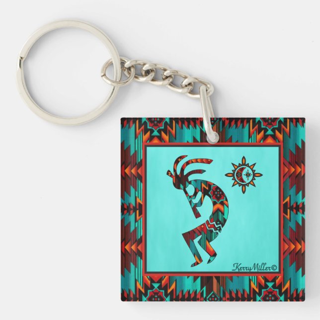 Söthwest Kokopelli Keychain (Framsidan)