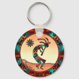 Söthwest Kokopelli Keychain Nyckelring