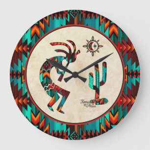 Söthwest Kokopelli Large Clock Stor Klocka