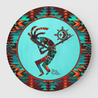 Söthwest Kokopelli Large Clock Stor Klocka