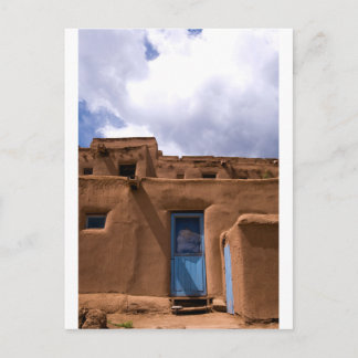 Söthwest New mexico Adobe House Village Vykort