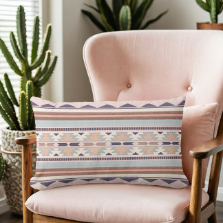 Söthwest Peach Tribal Mönster | Lumbarkudde