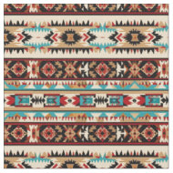 Söthwest Rand Mönster-Bold Tribal Tyg