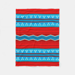 Söthwest River Canyon Red and Turcos Small Fleecefilt