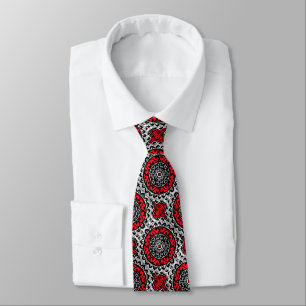 Söthwest Sol Mandala Batik, Red, Black & White Slips