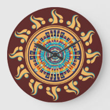 Söthwest Sol Mandala Wall Clock