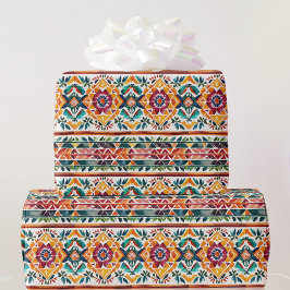 Söthwest Stil Watercolor Colorful Birthday Presentpapper