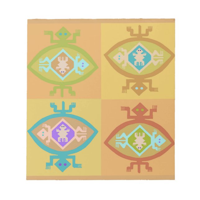 Söthwest Tortuga Family Anteckningsblock (Framsida)