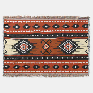 Söthwest Tribal Mönster Throw Boho Blanket Filt