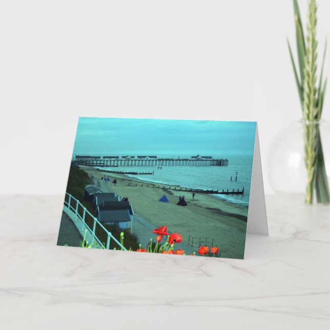 Söthwold Suffolk Nattfiske Kort (Framsida)