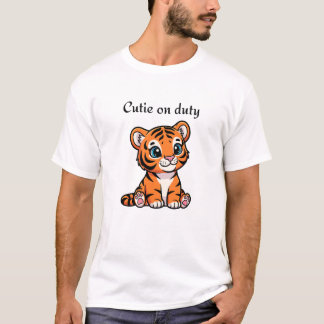 Sötis på Jobbet Tröja | Söt Baby Tiger T-shirt