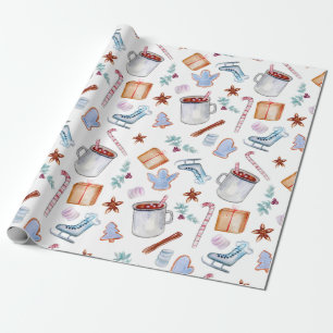 Sötkakao, Helgdag Spice, Candycanes, kakor Presentpapper