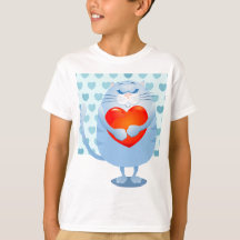 Sötkatt i kärlek, t-shirt