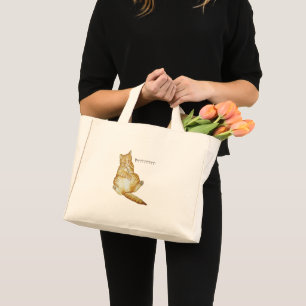 Sötkatt, sömingerkatt mini tygkasse