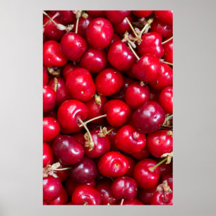 Sötkörsbär mönster poster