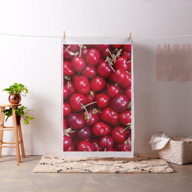 Sötkörsbär mönster tyg (In Situ)