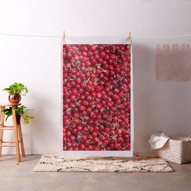 Sötkörsbär mönster tyg (In Situ)