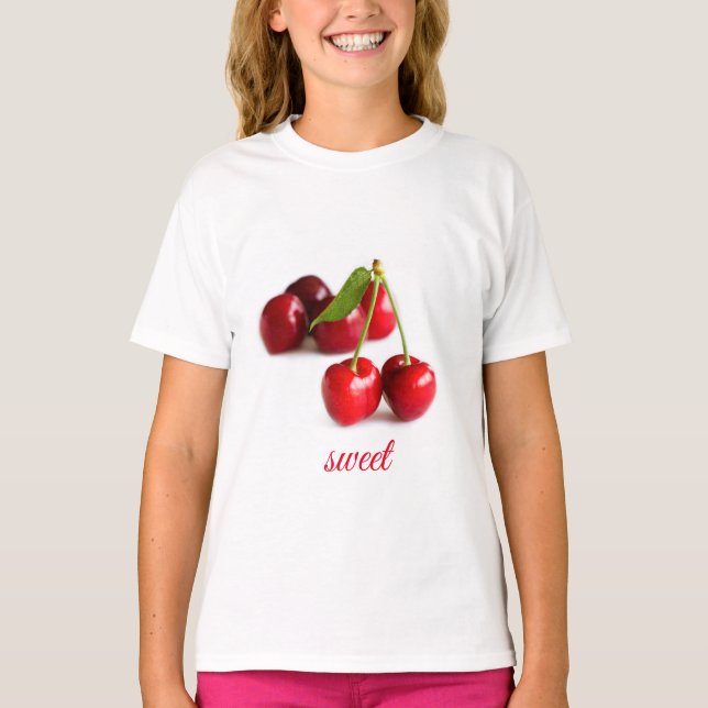 Sötkörsbär T Shirt (Framsida)
