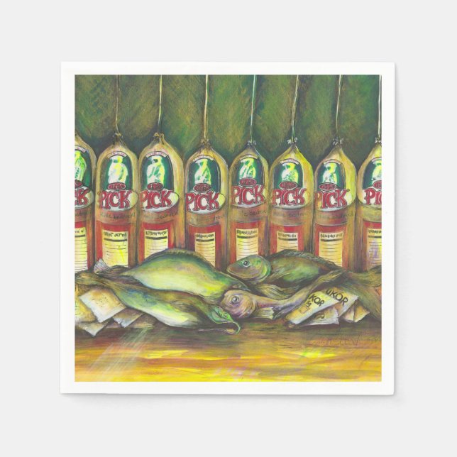 Sötkött Pappersservett (Framsidan)