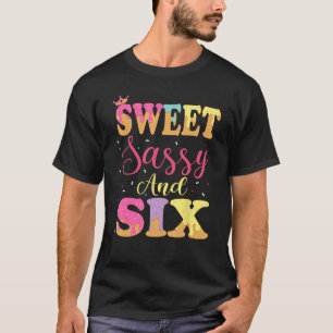 Sötkotten och sex födelsedagstjuver Ice Cream Girl T Shirt